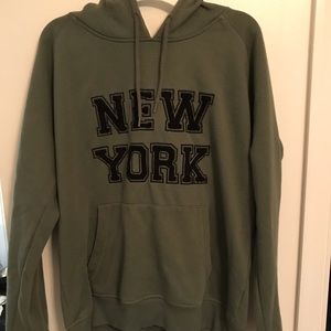 Slightly worn New York Hoodie